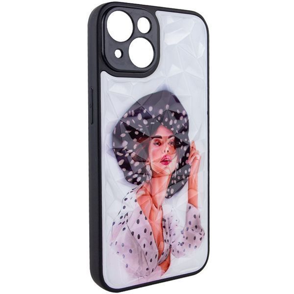 TPU+PC чохол Prisma Ladies для Apple iPhone 14 (6.1") Girl in a hat 208-06020 фото