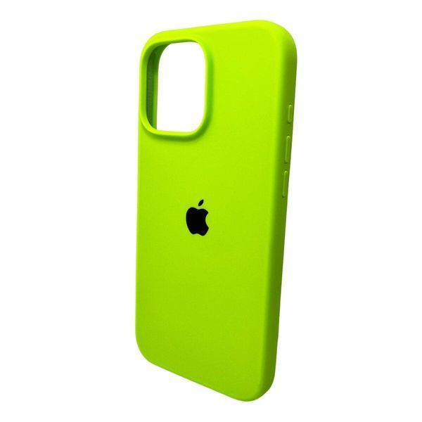 Силиконовый чехол для iPhone 16 Pro Shiny Green 666-01221 фото