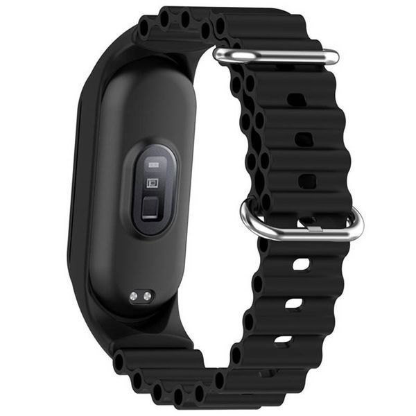 Ремешок Ocean Band для Xiaomi Mi Band 3/4/5/6/7 Black 212-01324 фото