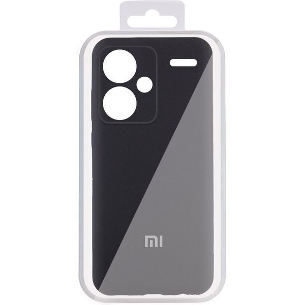 Чехол Silicone Cover Lakshmi Full Camera для Xiaomi Redmi Note 13 Pro+ Черный 555-02167 фото