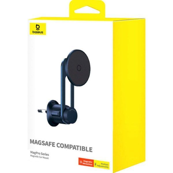 Тримач для мобiльного Baseus MagPro Series Magnetic Car Mount Cosmic Black 656-00430 фото