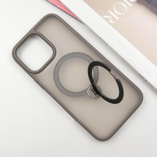 Чехол Ummi Colorful with MagSafe HQ Ring для Apple iPhone 15 Pro (6.1") Grey 777-08798 фото