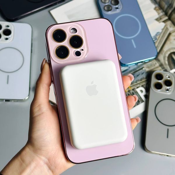Чехол Matte TPU Soft Touch Magnetic для iPhone 12 Blue 214-02209 фото