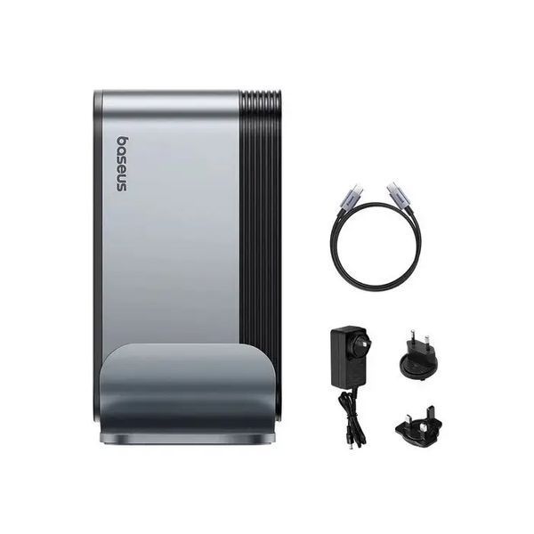 USB-хаб Baseus UnionJoy 17-Port Triple-Display Docking Station Space Grey（USB-C to B00532304811-00 фото