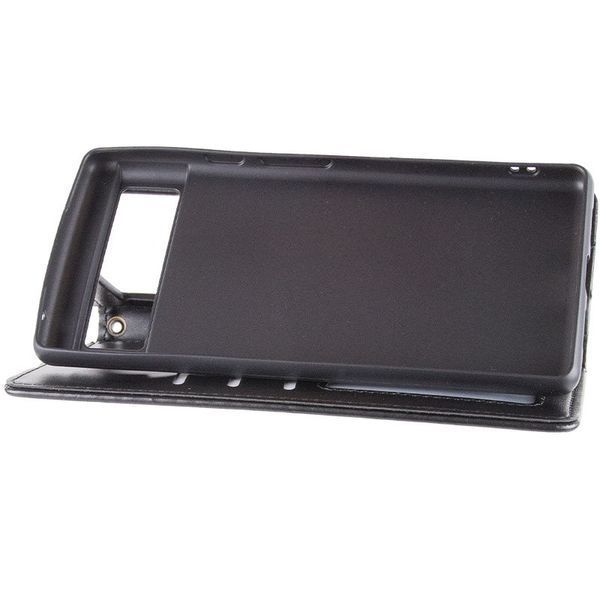 Кожаный чехол-книжка GETMAN Gallant (PU) для Google Pixel 7a Black 777-06344 фото
