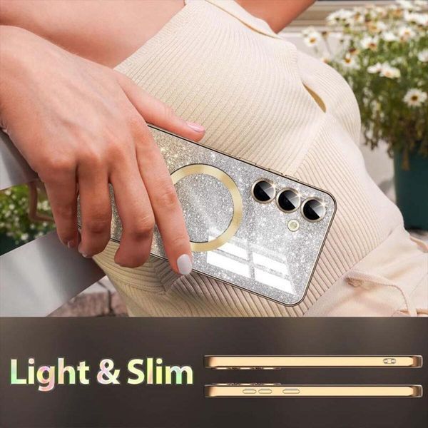 Чохол для смартфона Cosmic CD Shiny Magnetic для Samsung Galaxy S24 Plus Gold 666-02162 фото