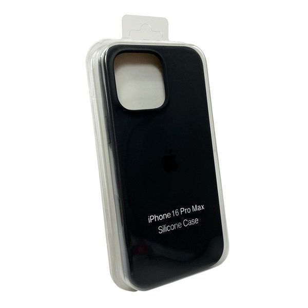 Силиконовый чехол для iPhone 16 Pro Max Dark Grey 666-01271 фото