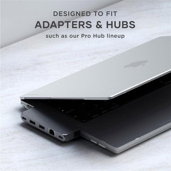 Чохол-накладка Clear Shell для Apple MacBook Air 13.3'' (A1932/A2179/A2337) Прозорий 656-08515 фото