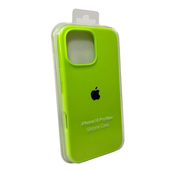 Силиконовый чехол для iPhone 16 Pro Shiny Green 666-01221 фото
