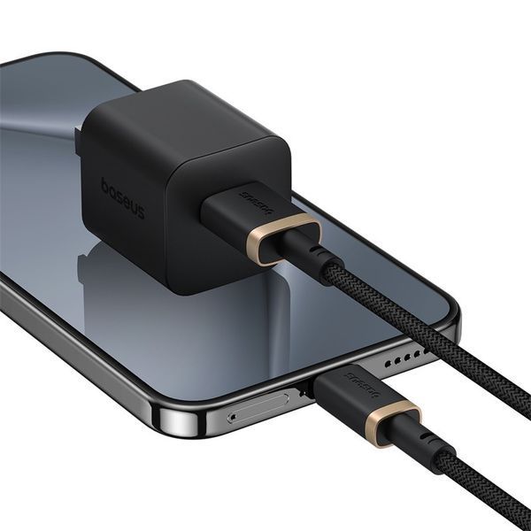 Кабель Baseus Dura Series Fast Charging Cable USB to Type-C 60W 2m Gold+Black P10377802U01-02 фото
