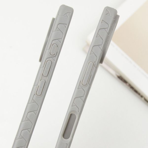 Чехол TPU Weaving для iPhone 16 (6.1") Grey 555-00328 фото