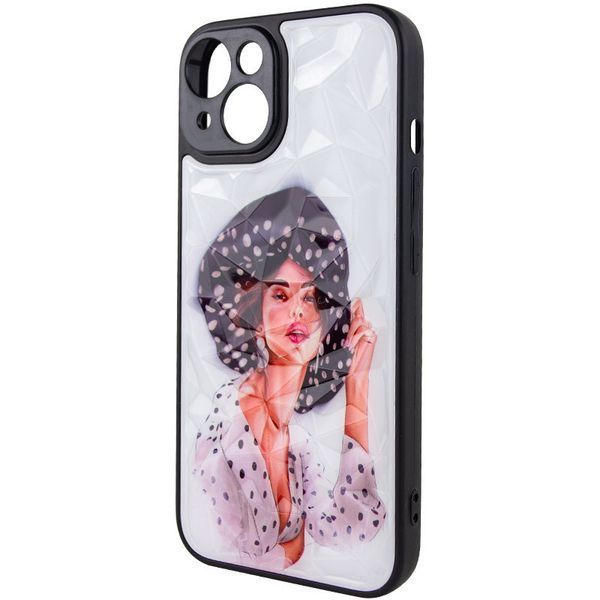 TPU+PC чохол Prisma Ladies для Apple iPhone 14 (6.1") Girl in a hat 208-06020 фото
