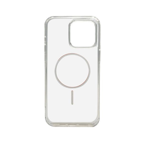Чехол Acrylic Thin Magnetic для Apple iPhone 15 Orange 666-03663 фото