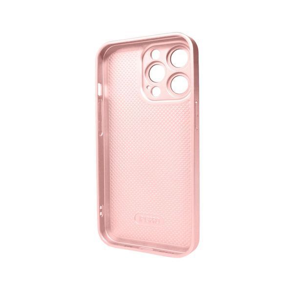 Чохол для смартфона AG Glass Matt Frame Color для iPhone 13 Pro Chanel Pink 666-00582 фото
