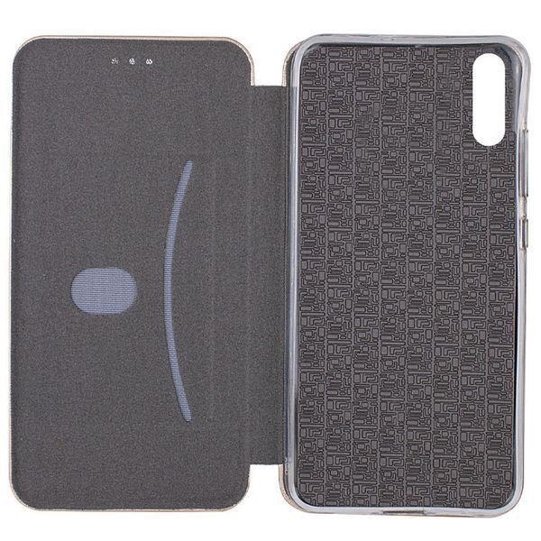 Кожаный чехол-книжка Classy для Xiaomi Redmi 9A Черный 777-03649 фото