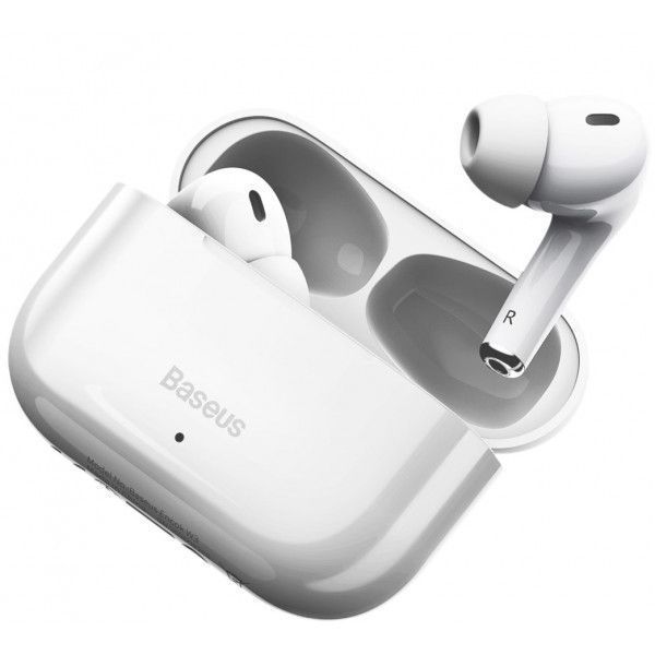 Бездротові Bluetooth навушники Baseus Encok TWS W3 Білі 202-00195 фото