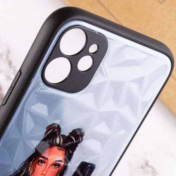 TPU+PC чехол Prisma Ladies для Apple iPhone 11 (6.1") Black in White 208-05970 фото