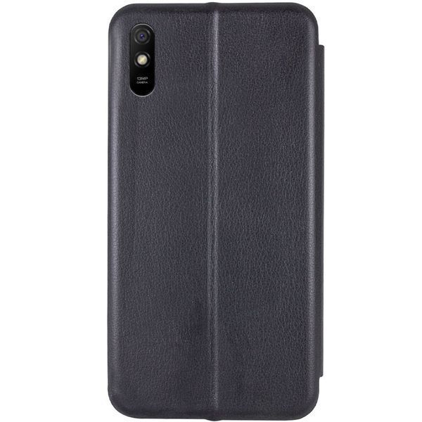 Кожаный чехол-книжка Classy для Xiaomi Redmi 9A Черный 777-03649 фото