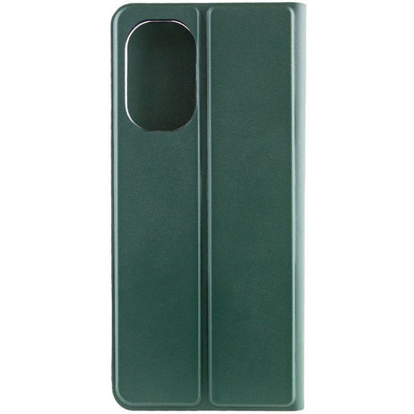 Кожаный чехол-книжка GETMAN Elegant для Xiaomi Poco X5 5G / Redmi Note 12 5G Зелёный 555-01563 фото