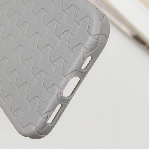 Чехол TPU Weaving для iPhone 16 (6.1") Grey 555-00328 фото