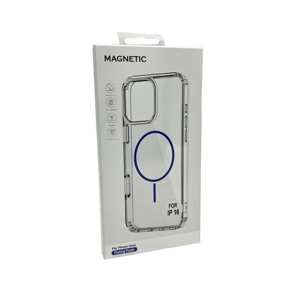 Чехол Acrylic Thin Magnetic для Apple iPhone 17 Purple 666-03713 фото