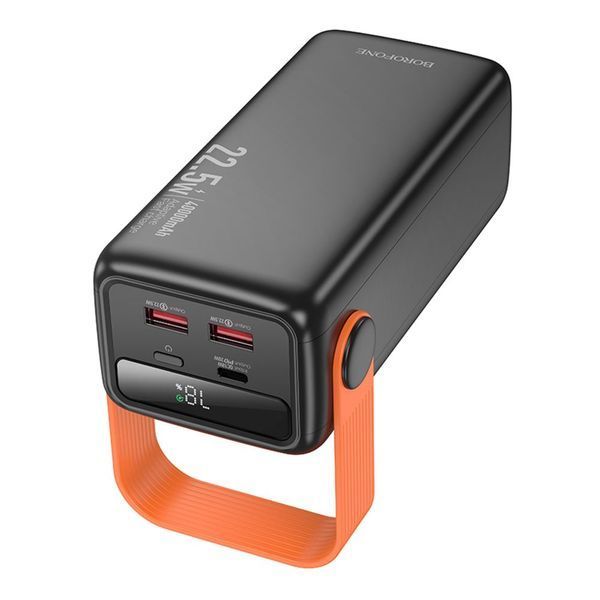 Зовнішній акумулятор Power Bank Borofone BJ66 Magnifico 22.5W+PD20 40000 mAh Black 656-03777 фото