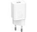 Мережевий зарядний пристрій Baseus Super Si Quick Charger 1C 20W EU White CCSUP-B02 фото 1