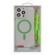 Чехол TPU+PC LanyardCase with MagSafe для iPhone 15 Pro Max Fluorescent Green 214-03179 фото 2