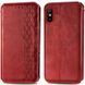 Шкіряний чохол-книжка GETMAN Cubic для Xiaomi Redmi 9A Червоний 555-01967 фото 5