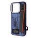Чохол Kajsa Outdoor Collection Tie Dye with Magnetic Ring iPhone 16 Pro Blue 656-08163 фото 1