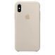 Силиконовый чехол для iPhone X/XS Antique White 208-00100 фото