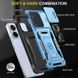 Ударопрочный чехол Camshield Army Ring для Xiaomi Poco X6 Pro Light Blue 777-04978 фото 6