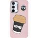 Чехол TPU Leather Toys для Xiaomi Redmi Note 13 Pro 4G / Poco M6 Pro 4G Coffee / Pink 555-00870 фото