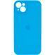 Силиконовый чехол с закрытой камерой для iPhone 14 Light Blue 666-00805 фото