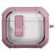 Футляр противоударный Locking Button для наушников Airpods 3 Pink 203-00414 фото 1