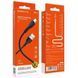 Кабель BOROFONE BX51 USB to iP 2.4A,1m, PVC, PVC connectors, Black 6931474743893 фото 2