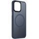TPU+PC чохол Metal Buttons with MagSafe Colorful для Apple iPhone 15 (6.1") Navy Blue 555-03062 фото 1