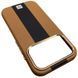 Кожаный чехол Rally with MagSafe для Apple iPhone 17 Pro (6.3") Brown / Black 777-08069 фото 2