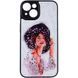TPU+PC чохол Prisma Ladies для Apple iPhone 14 (6.1") Girl in a hat 208-06020 фото 1