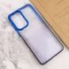 Чохол TPU+PC Fresh sip series для Samsung Galaxy A55 Чорний / Синій 777-06594 фото 3