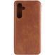 Шкіряний чохол-книжка GETMAN Cubic для Samsung Galaxy M34 5G Коричневий 555-01813 фото 2