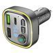 АЗУ с FM-модулятором BOROFONE BC48 Broad QC3.0 car BT FM transmitter 18W Black 6941991104039 фото 4