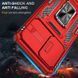 Ударостійкий чохол Camshield Army Ring для Samsung Galaxy A73 5G Red 777-05128 фото 7