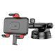 Автотримач для телефона HOCO H22 Dragon automatic clamping car holder (center console) Red Black 6942007605656 фото 4