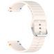 Силіконовий ремінець Wavy для Smart Watch 20mm Antique White 212-01676 фото 2