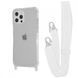 Чохол WAVE Clear Case With Strap для Iphone 12 Pro Max White 208-05211 фото