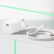 МЗП Baseus GaN5 Mini Fast Charger 25W ( Type-C ) + КабельType-C to Type-C 100W (1m) White P10110909213-01 фото 5
