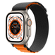 Тканинний ремінець Alpine Loop для Apple Watch 42/44/45/49 mm Black-orange 212-00534 фото 4
