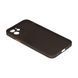 Силіконовий чохол Ultra-thin Matte TPU with Frame для iPhone 12 Чорний 208-01092 фото 4