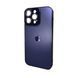 Чехол AG Glass Sapphire Frame MagSafe для iPhone 13 Pro Deep Purple 666-02797 фото 1